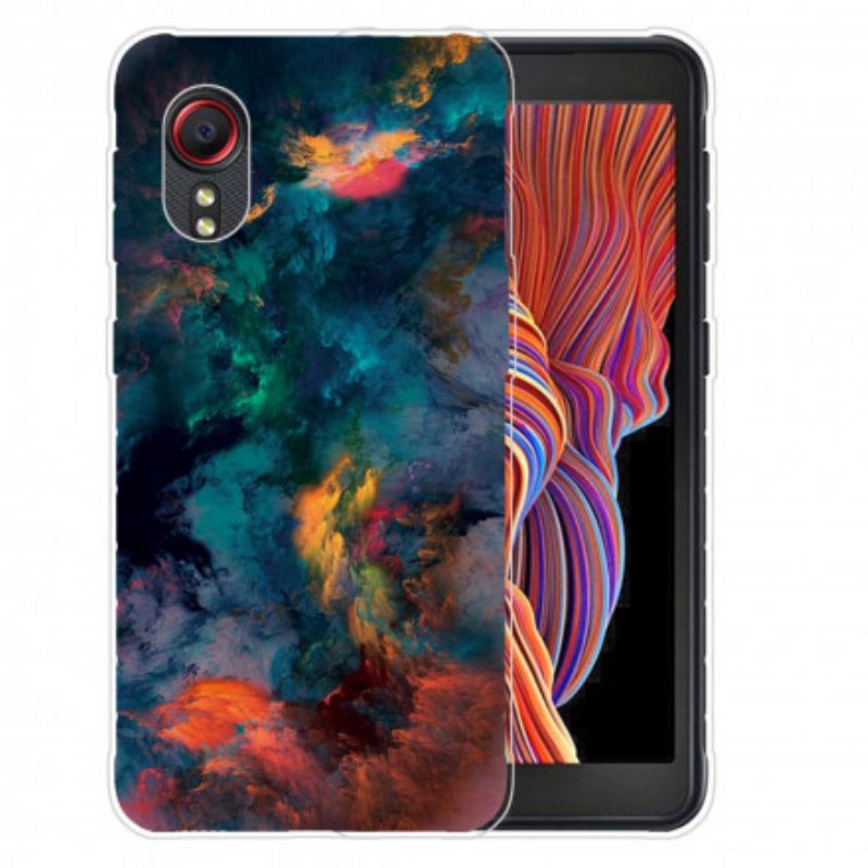 Kuori Samsung Galaxy XCover 5 Värikkäät Pilvet