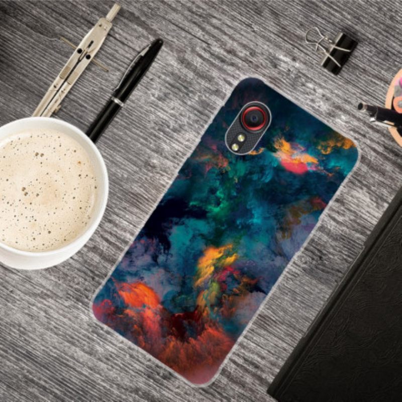 Kuori Samsung Galaxy XCover 5 Värikkäät Pilvet