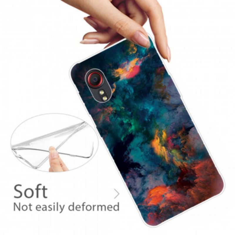 Kuori Samsung Galaxy XCover 5 Värikkäät Pilvet