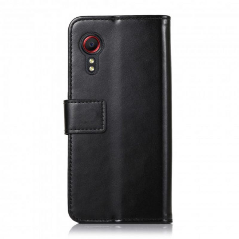 Nahkakotelo Samsung Galaxy XCover 5 Tricolor Leather Effect