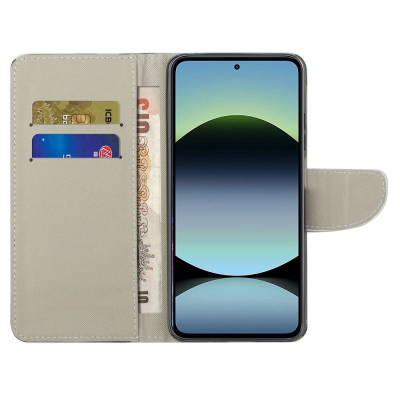 Kotelot Xiaomi Redmi Note 14 4g Kimaltelevat Perhoset Suojakuori