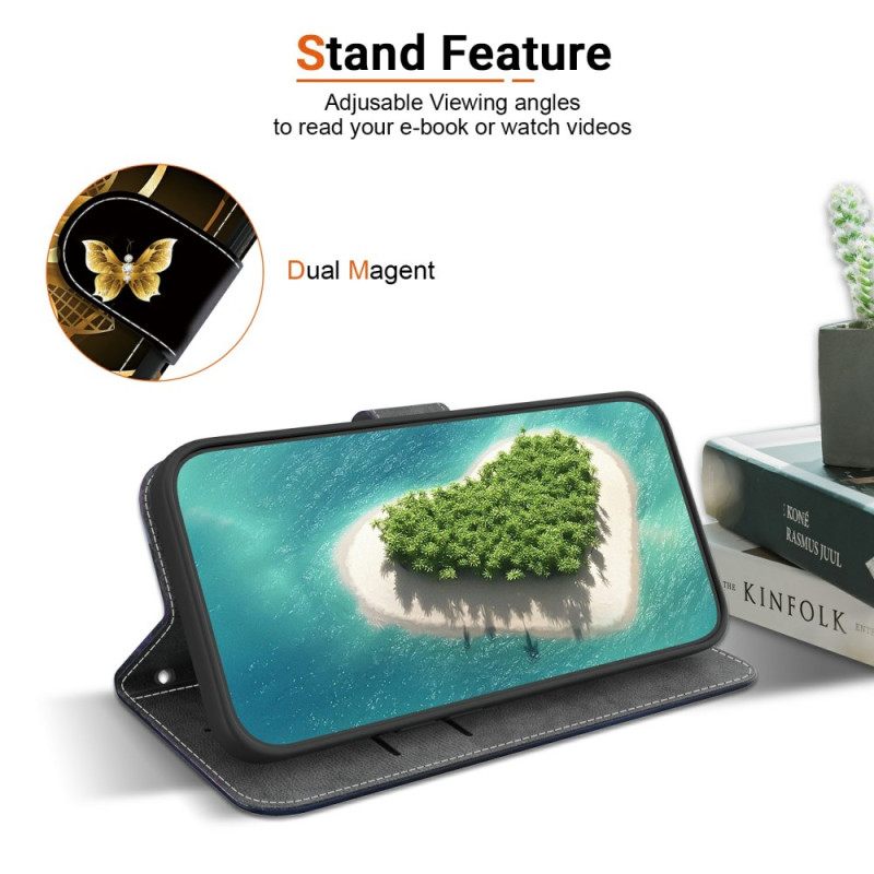 Kotelot Xiaomi Redmi Note 14 4g Kultainen Kukka Suojakuori