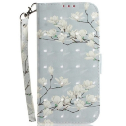 Kotelot Xiaomi Redmi Note 14 4g Magnolia Hihnalla Suojakuori