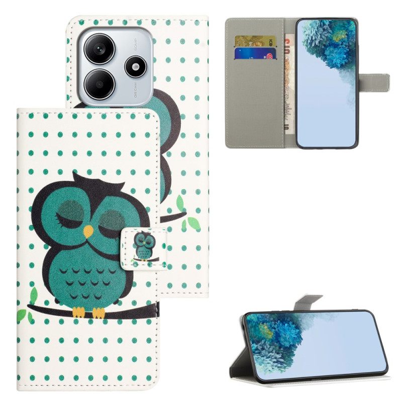 Kotelot Xiaomi Redmi Note 14 4g Nukkuva Pöllö