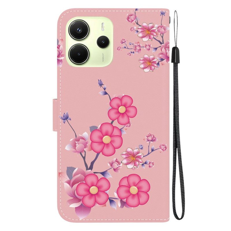 Kotelot Xiaomi Redmi Note 14 4g Sakura-kuvio Suojakuori
