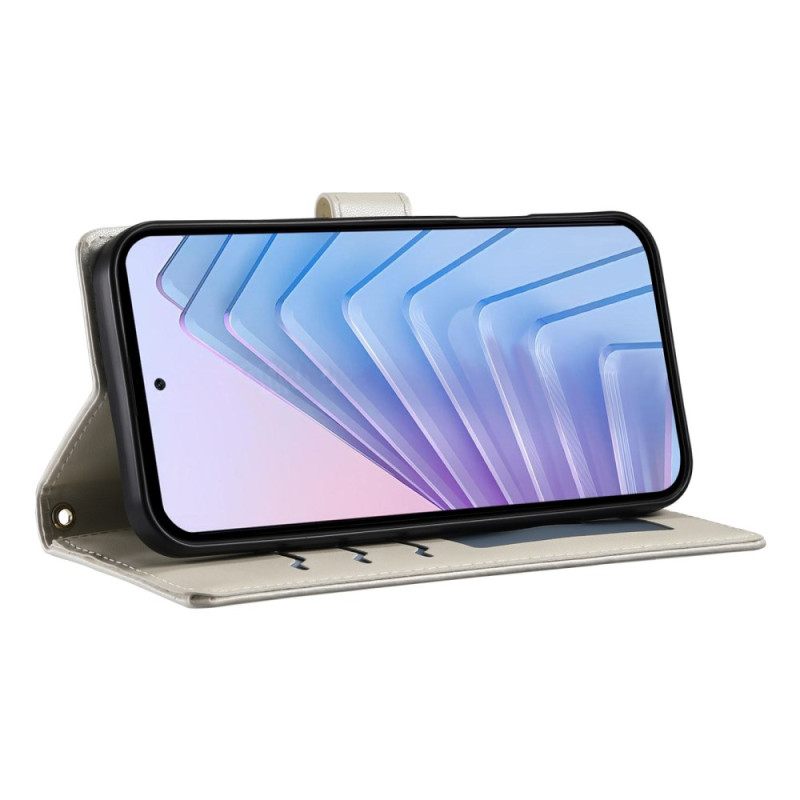 Kotelot Xiaomi Redmi Note 14 4g Tikattu Hihnalla Ja Olkahihnalla Suojakuori