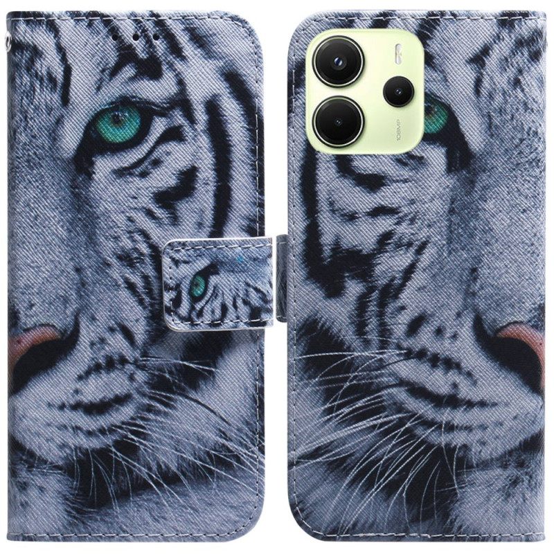 Kotelot Xiaomi Redmi Note 14 4g Valkoinen Tiikeri