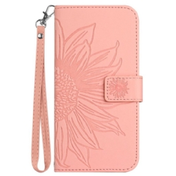 Kuoret Xiaomi Redmi Note 14 4g Auringonkukkakuvio Ja Kaulanauha