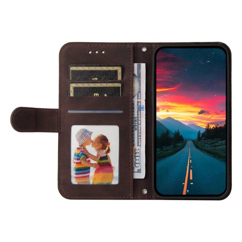 Nahkakotelo Xiaomi Redmi Note 14 4g Retroefekti