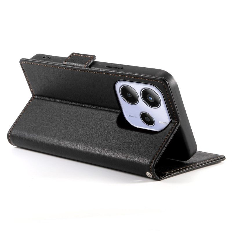 Nahkakotelo Xiaomi Redmi Note 14 4g Tyylikäs