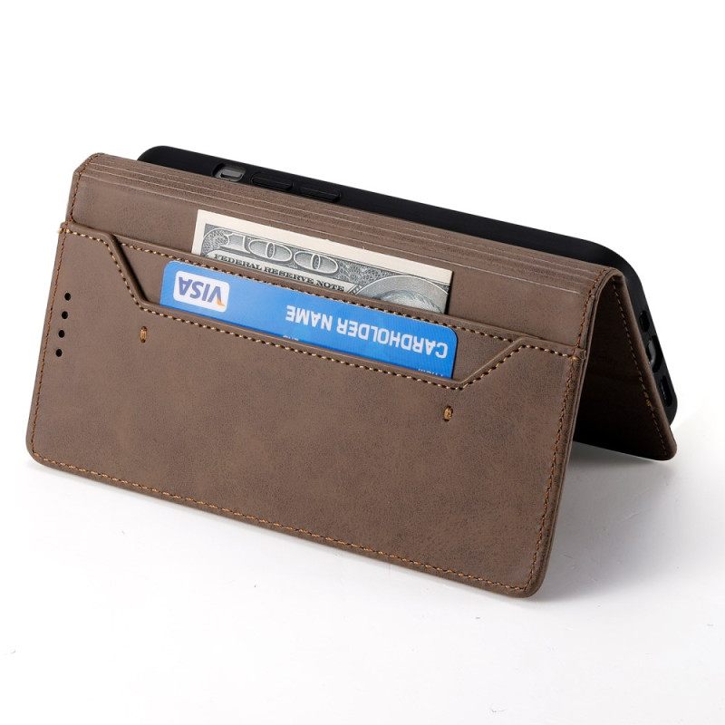 Nahkakotelo Xiaomi Redmi Note 14 4g Vintage Rfid-esto Suojakuori