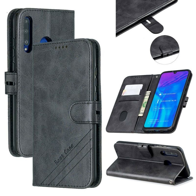 Kotelot Huawei P40 Lite E / Huawei Y7p Faux Leather Best Case