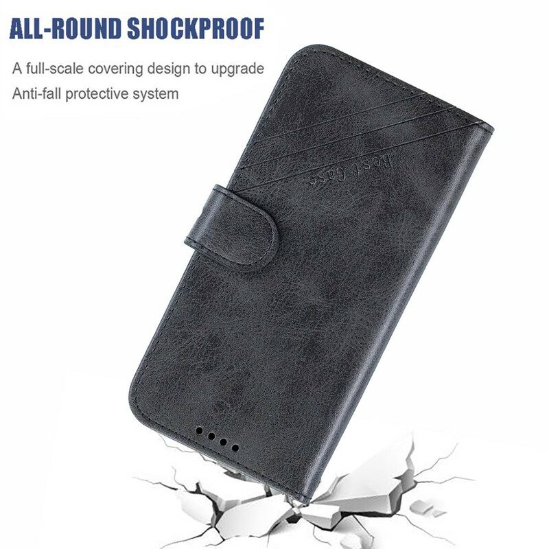 Kotelot Huawei P40 Lite E / Huawei Y7p Faux Leather Best Case