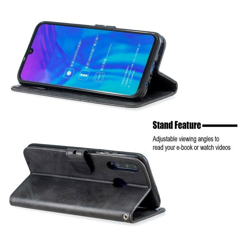 Kotelot Huawei P40 Lite E / Huawei Y7p Faux Leather Best Case