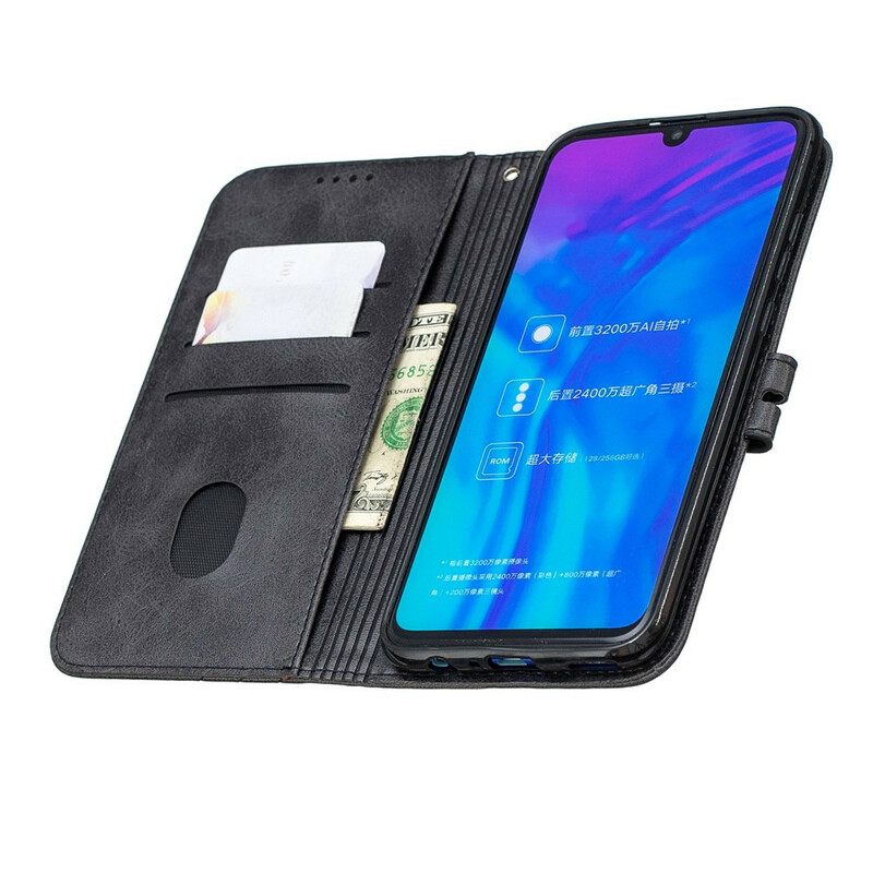 Kotelot Huawei P40 Lite E / Huawei Y7p Faux Leather Best Case