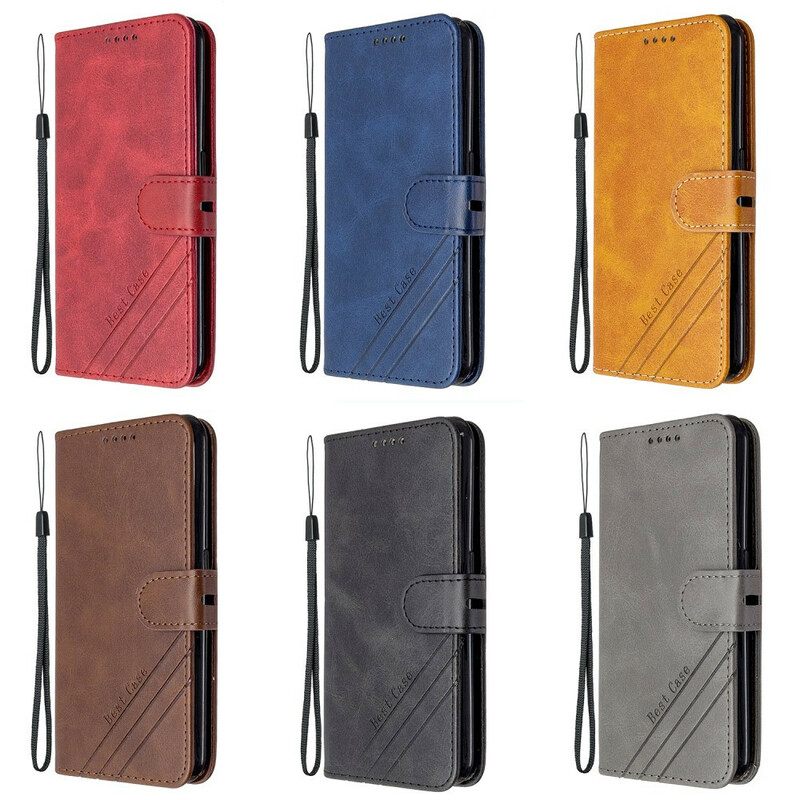 Kotelot Huawei P40 Lite E / Huawei Y7p Faux Leather Best Case