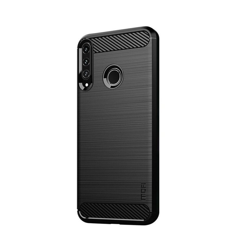 Kuori Huawei P40 Lite E / Huawei Y7p Harjattu Hiilikuitu Mofi