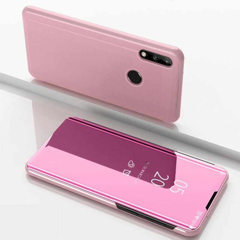 Puhelinkuoret Huawei P40 Lite E / Huawei Y7p Peili Ja Keinonahka