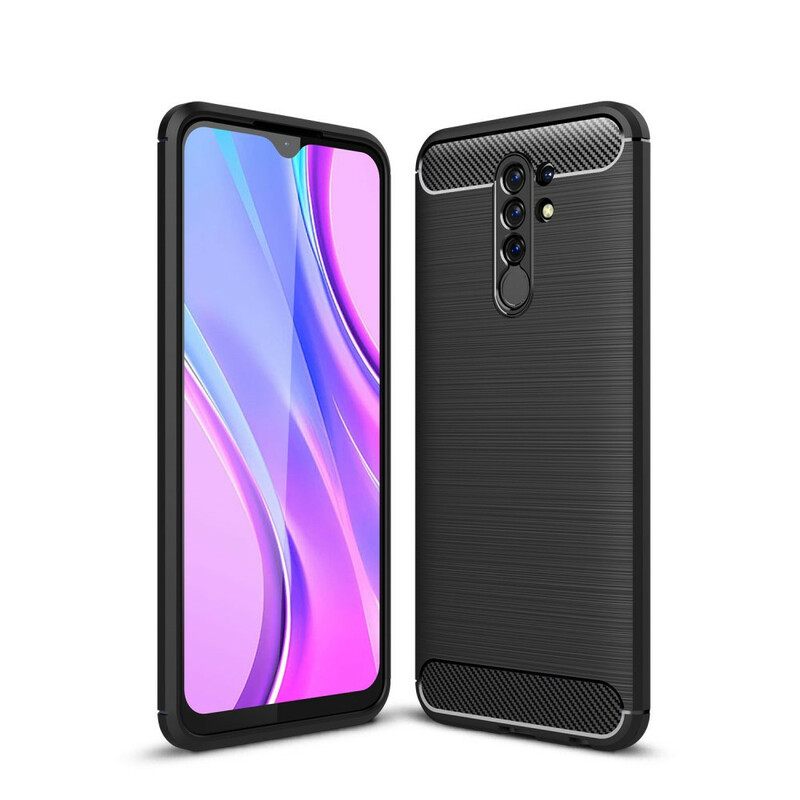 Kuori Xiaomi Redmi 9 Harjattu Hiilikuitu