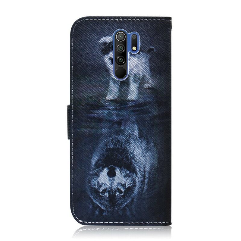 Nahkakotelo Xiaomi Redmi 9 Ernesto Le Loup