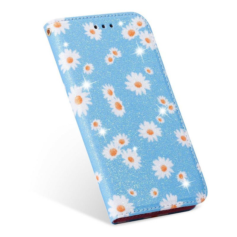 Puhelinkuoret Xiaomi Redmi 9 Kotelot Flip Daisies