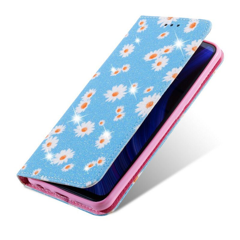 Puhelinkuoret Xiaomi Redmi 9 Kotelot Flip Daisies