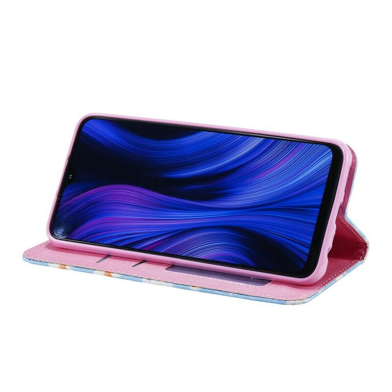 Puhelinkuoret Xiaomi Redmi 9 Kotelot Flip Daisies
