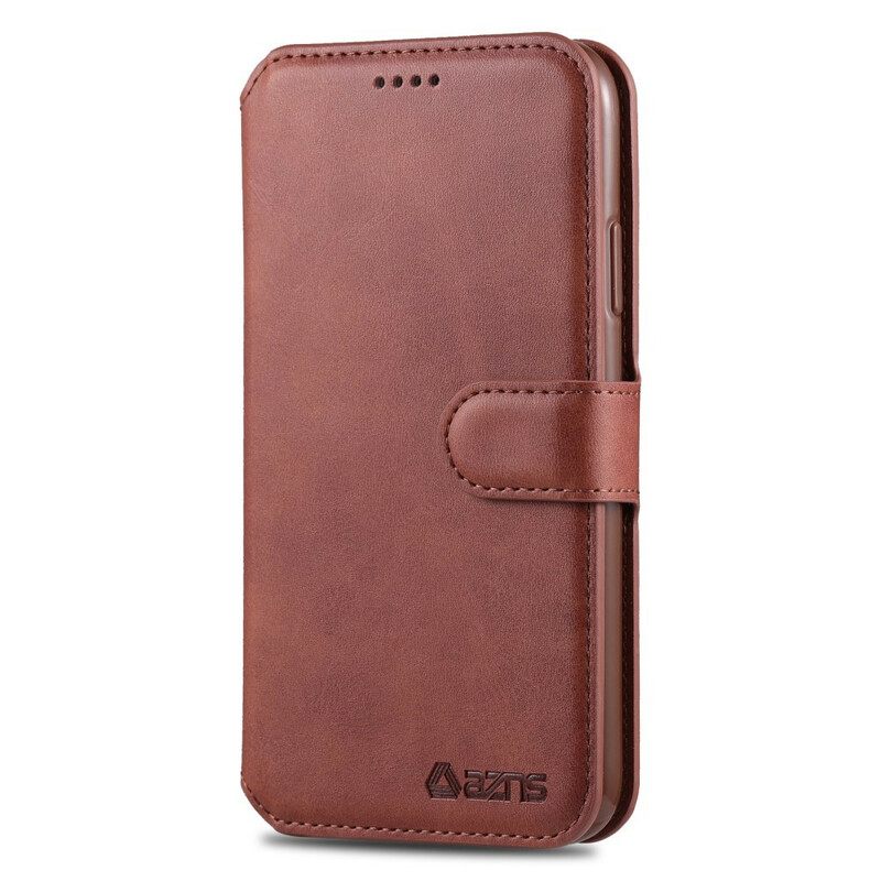 Kotelot iPhone 12 Mini Azns Nahkaefekti