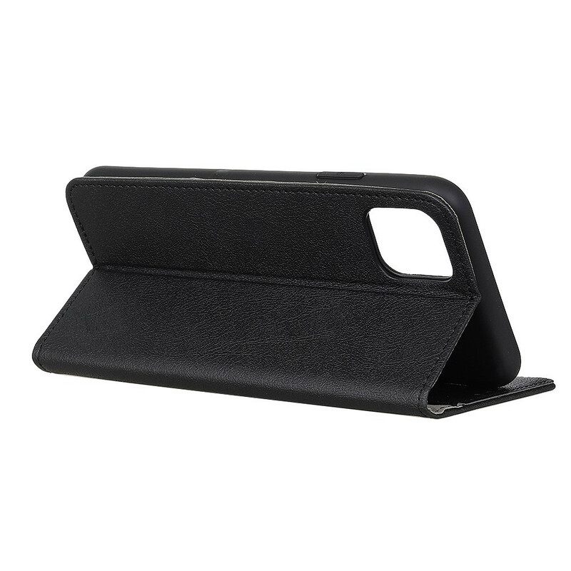Kotelot iPhone 12 Mini Klassinen Nahkaefekti