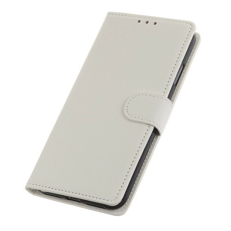 Kotelot iPhone 12 Mini Lychee Faux Leather