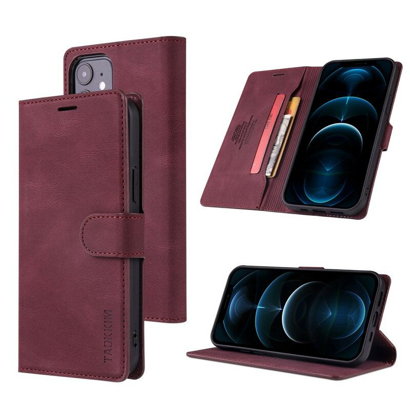 Kotelot iPhone 12 Mini Style Nahka Takkim