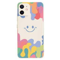 Kuori iPhone 12 Mini Hymyilevä Kasvo