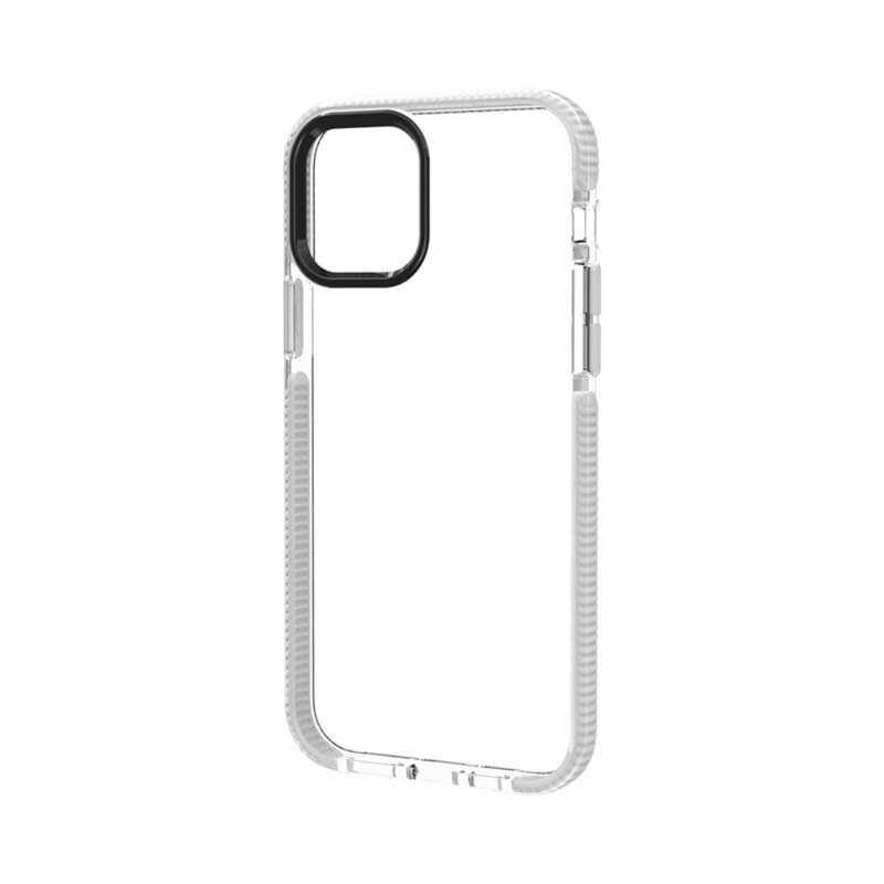 Kuori iPhone 12 Mini Läpinäkyvät Silikonireunat
