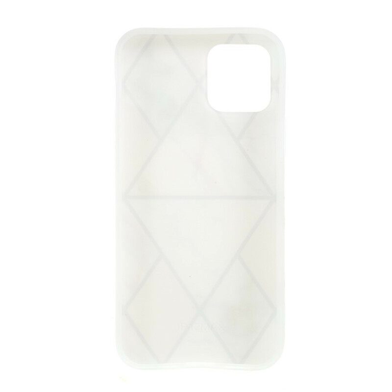 Kuori iPhone 12 Mini Silikonimarmorigeometria