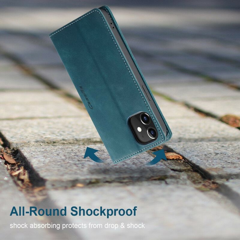 Puhelinkuoret iPhone 12 Mini Kotelot Flip Caseme Keinonahka
