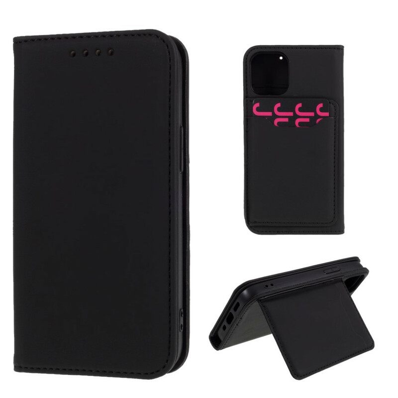 Puhelinkuoret iPhone 12 Mini Kotelot Flip Korttitelineen Teline