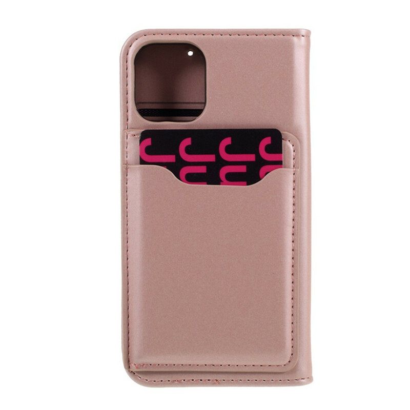 Puhelinkuoret iPhone 12 Mini Kotelot Flip Korttitelineen Teline
