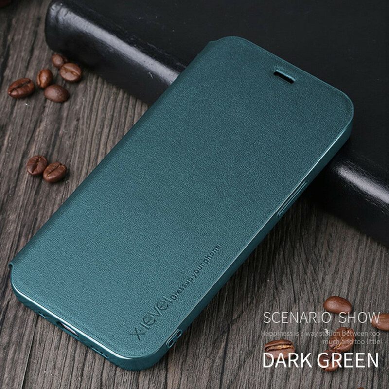 Puhelinkuoret iPhone 12 Mini Kotelot Flip X-level Fib Ii Sarja