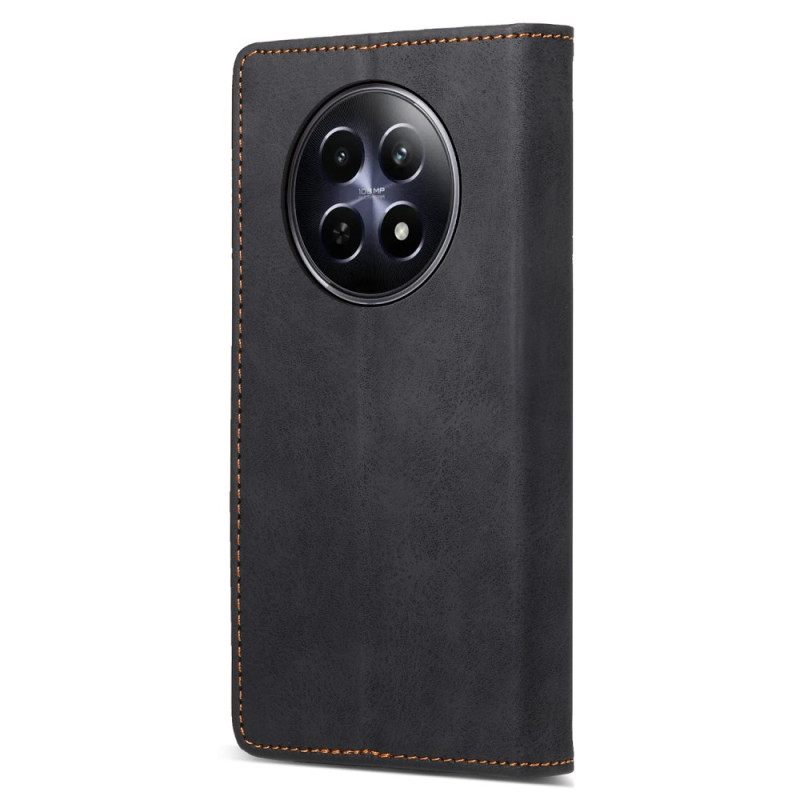 Nahkakotelo Realme 12 / 12x 5g Rfid-esto Suojakuori