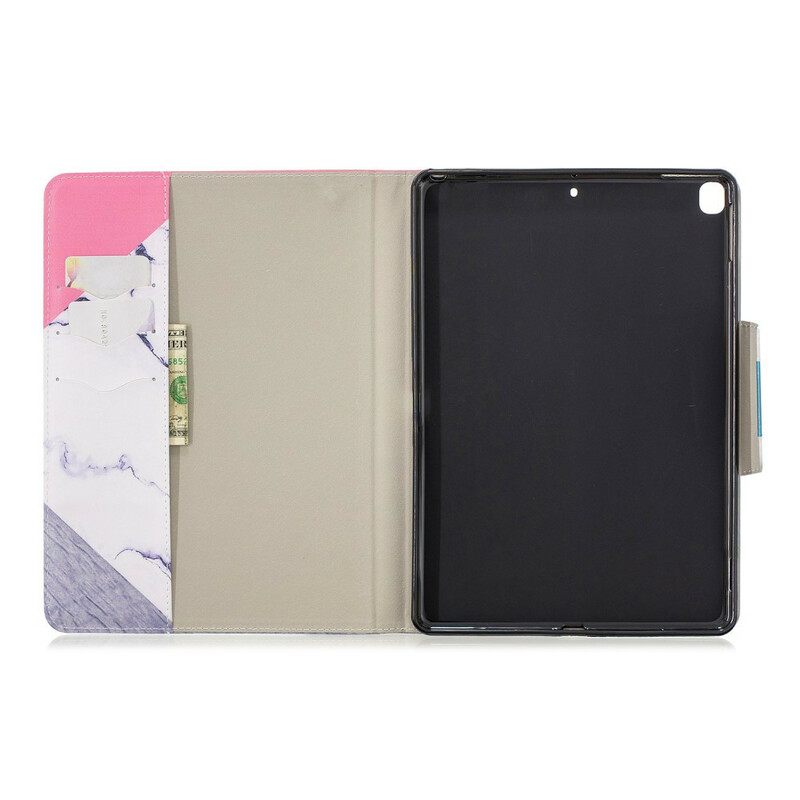 Flip Case iPad 10.2" (2020) (2019) / Air 10.5" / Pro 10.5" Design Marble