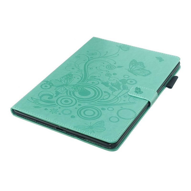 Flip Case iPad 10.2" (2020) (2019) / Air 10.5" / Pro 10.5" Sobriety Leather Effect Perhoset