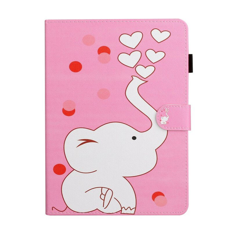 Kotelot iPad 10.2" (2020) (2019) / Air 10.5" / Pro 10.5" Elephant Hearts