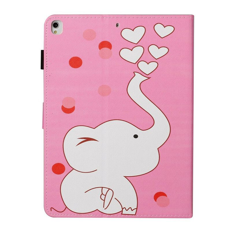 Kotelot iPad 10.2" (2020) (2019) / Air 10.5" / Pro 10.5" Elephant Hearts