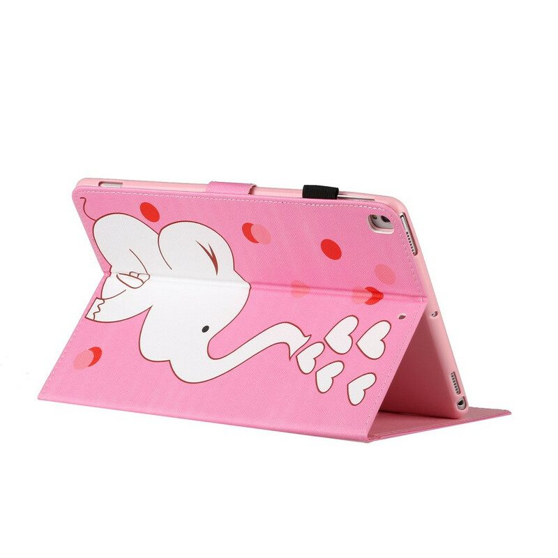 Kotelot iPad 10.2" (2020) (2019) / Air 10.5" / Pro 10.5" Elephant Hearts
