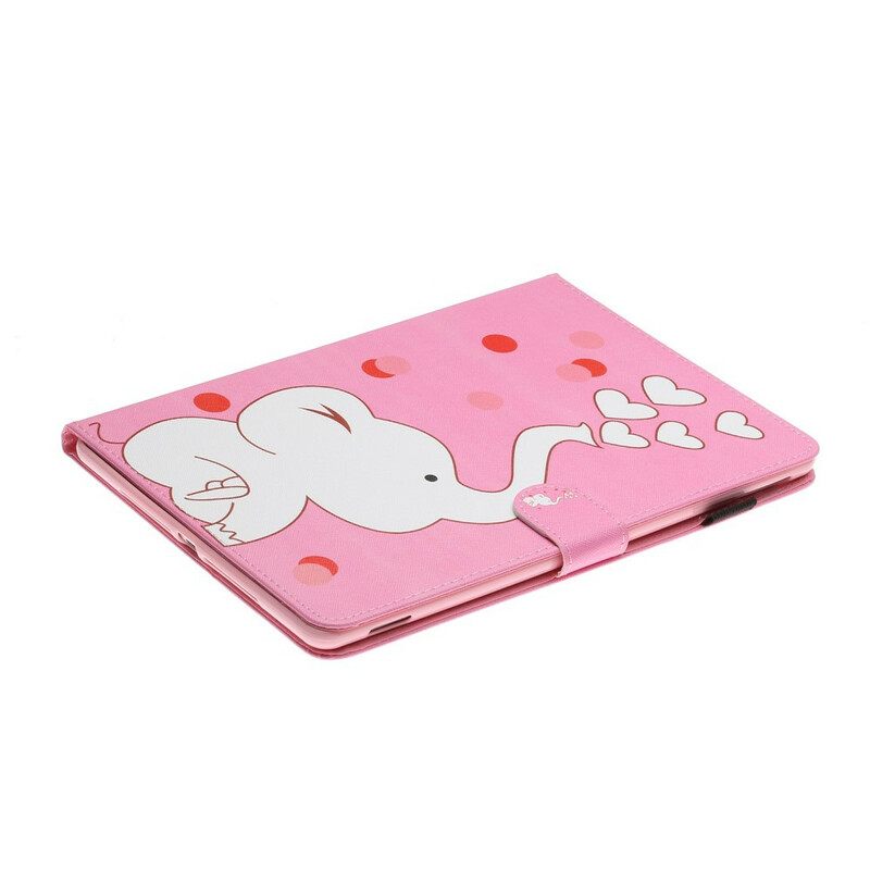 Kotelot iPad 10.2" (2020) (2019) / Air 10.5" / Pro 10.5" Elephant Hearts