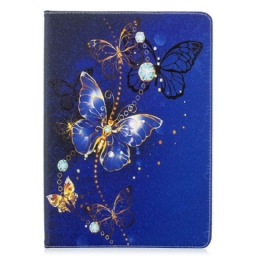 Kuoret iPad 10.2" (2020) (2019) / Air 10.5" / Pro 10.5" Upeita Perhosia