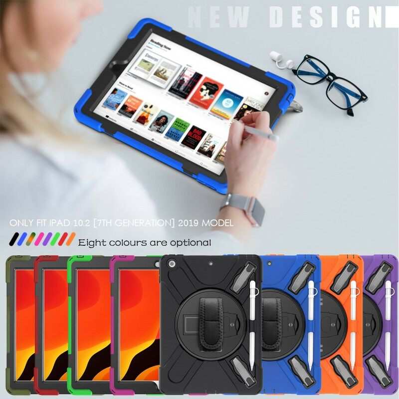 Kuori iPad 10.2" (2020) (2019) / Air 10.5" / Pro 10.5" X-shape Monitoiminen