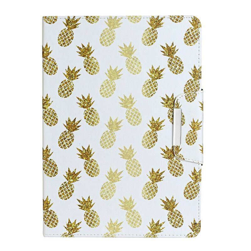Nahkakotelo iPad 10.2" (2020) (2019) / Air 10.5" / Pro 10.5" Ananas