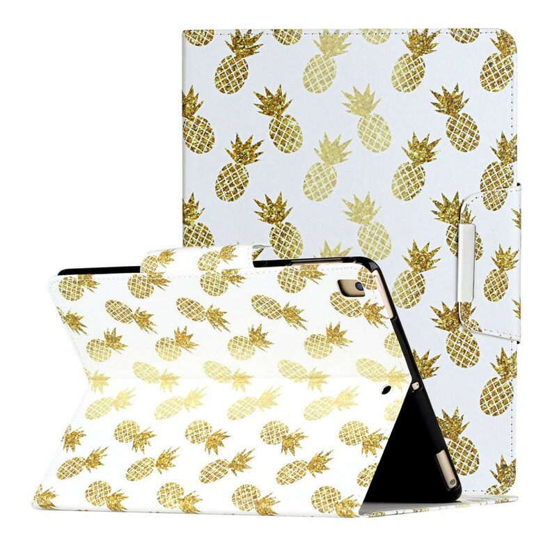 Nahkakotelo iPad 10.2" (2020) (2019) / Air 10.5" / Pro 10.5" Ananas