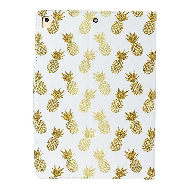 Nahkakotelo iPad 10.2" (2020) (2019) / Air 10.5" / Pro 10.5" Ananas